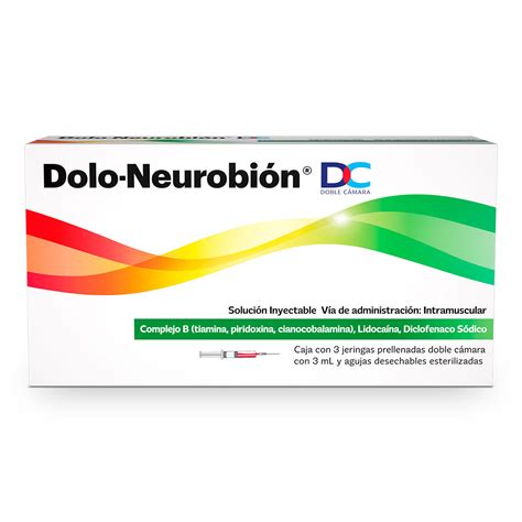 dolo neurobión inyectable - neuralin inyectable